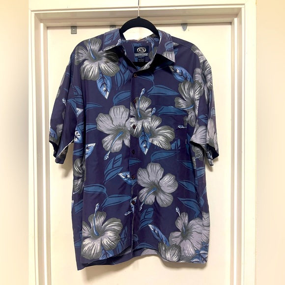GOTCHA men’s Hawaiian shirt - purple - size L - Picture 1 of 4